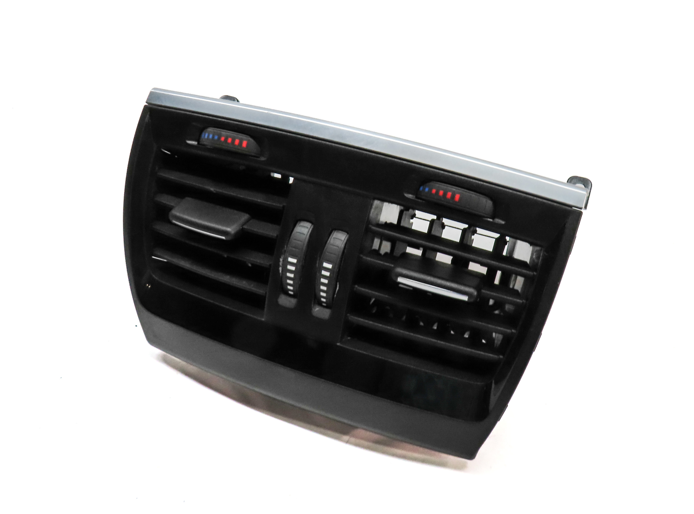 2015 BMW X5 (F15) REAR CENTER CONSOLE HEAT AIR AC HVAC DUAL VENT (Black) — exact item pictured